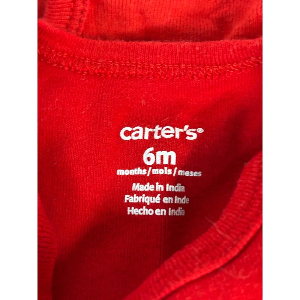 Carters Baby Boy Christmas Avengers Bodysuit Sweatshirt 5 pc Lot 6-9‎ Months